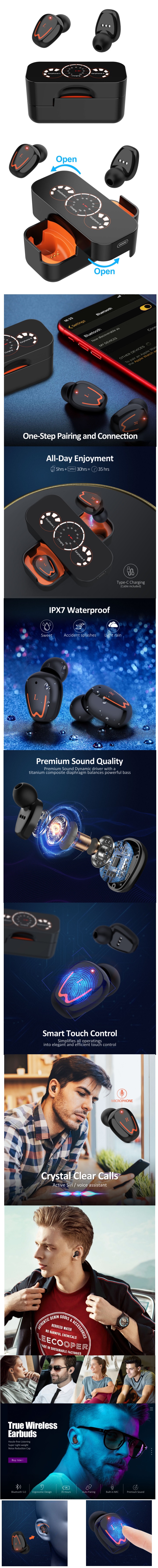 V1 TWS Earbuds, BES Chipset Wireless Earbuds, V1 Wireless Earphone, V1 Earphone Manufacturer, BES TWS Earbuds, Bluetooth 5.0 Earphone ANC Wireless Earbuds, V1 Wireless Earbuds, Pivated Model Wireless Earbuds, Private Design TWS Earphone,