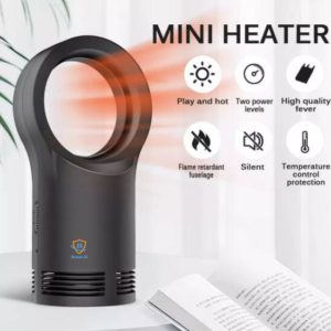 Leafless Heater, Bladeless Heater, Electric Fan Heater, Air Warmer, No Leaf Heater, Winnter Warner, Leafless Heating Fan, Portable Heater, Mini Heater,