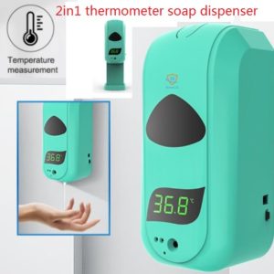 YAD-B001 Soap Dispenser Thermometer Automatic Temperature Measuring Disinfection Device YAD-B001, YAD-B001 Intelligent Disinfection Device, YAD-B001 Automatic Soap Dispenser, YAD-B001 Hand Sanitizer, Soap Dispenser Temperature, YAD-B001 Wall Mounted Thermometer Temperature Measurement, AIO Machine, Touchless Foam Soap Dispenser,