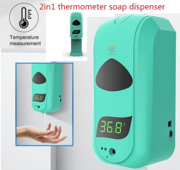 YAD-B001 Soap Dispenser Thermometer Automatic Temperature Measuring Disinfection Device YAD-B001, YAD-B001 Intelligent Disinfection Device, YAD-B001 Automatic Soap Dispenser, YAD-B001 Hand Sanitizer, Soap Dispenser Temperature, YAD-B001 Wall Mounted Thermometer Temperature Measurement, AIO Machine, Touchless Foam Soap Dispenser,