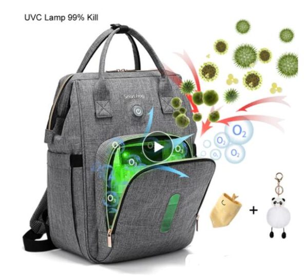 Disinfection Diaper Bag, Disinfection Diaper Backpack, Smart Frog Disinfection Diaper Bag,