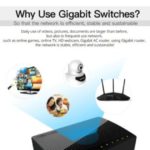 Gigabit Ethernet Network Switch HUB Tenda SG105 Gigabit Mini 5-Port Desktop Switch Fast Ethernet Network Switch LAN Hub RJ45 Ethernet and Switching Hub Shunt #BS11201057