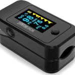 Santamedical Dual Color OLED Pulse Oximeter Fingertip Blood Oxygen Saturation Monitor SpO2