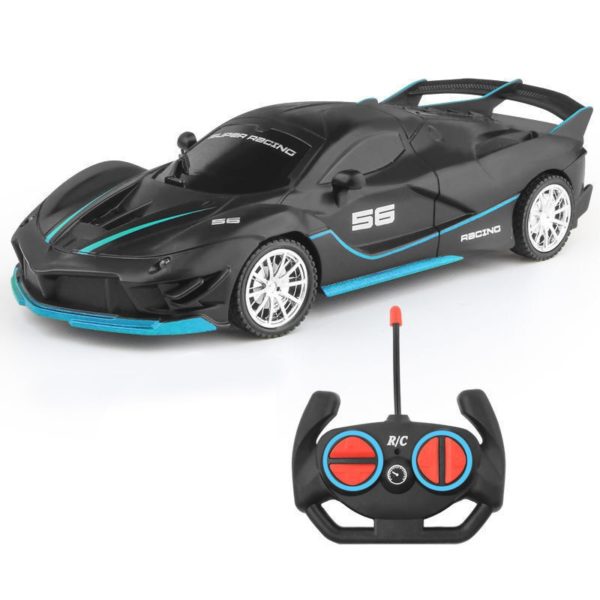 BOSEUS 1:16 4 Channels RC car With Led Light 2.4G Radio Remote Control Cars Sports Car High-speed Drift Car Boys Toys For Children 30M - Image 4