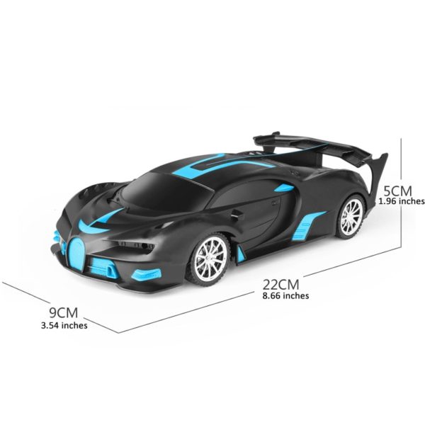 BOSEUS 1:16 4 Channels RC car With Led Light 2.4G Radio Remote Control Cars Sports Car High-speed Drift Car Boys Toys For Children 30M - Image 6