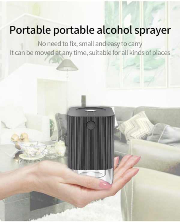 JOYLLON 150ml Portable Automatic Induction Disinfection Sprayer Household Mini Smart Alcohol Sterilization Spray Soap Dispenser Tool - Image 3