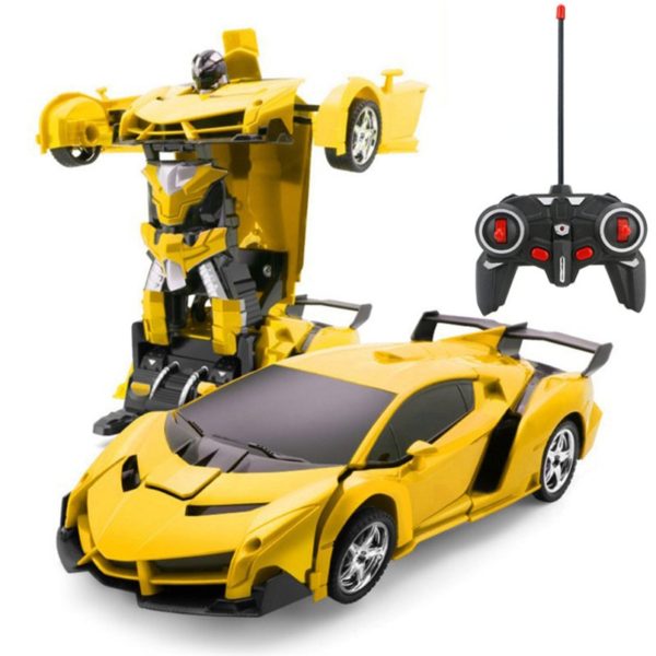 BOSEUS 2 in 1 Electric RC Car Transformation Robots Children Boys Toys Outdoor Remote Control Sports Deformation Car Robots Model Toy - Image 3