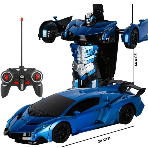 BOSEUS 2 in 1 Electric RC Car Transformation Robots Children Boys Toys Outdoor Remote Control Sports Deformation Car Robots Model Toy - Image 5