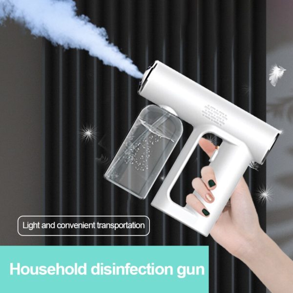 BOSEUS 250ml Electric Wireless Disinfection Sprayer Handheld Portable USB Rechargeable Nano Atomizer Home Disinfection Steam Spray Gun - Image 3