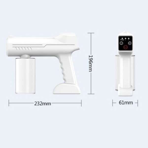 JOYLLON 300ML New Wireless Electric Sanitizer Sprayer Disinfects Blue Light Nano Steam Spray Gun Sterilizing Spray Gun With Touch Screen - Image 6