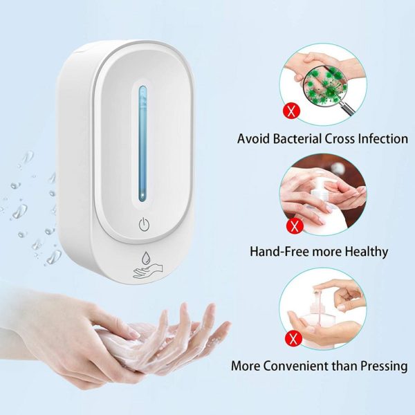 BOSEUS Touchless Automatic Soap Dispenser Smart Foam Machine Infrared Sensor Foam Soap Dispenser Hand Sanitizer Washing Machine - Image 3