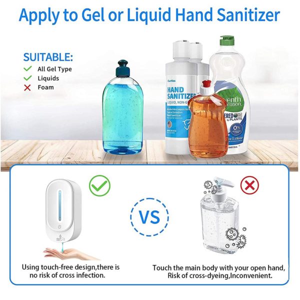 BOSEUS Touchless Automatic Soap Dispenser Smart Foam Machine Infrared Sensor Foam Soap Dispenser Hand Sanitizer Washing Machine - Image 5