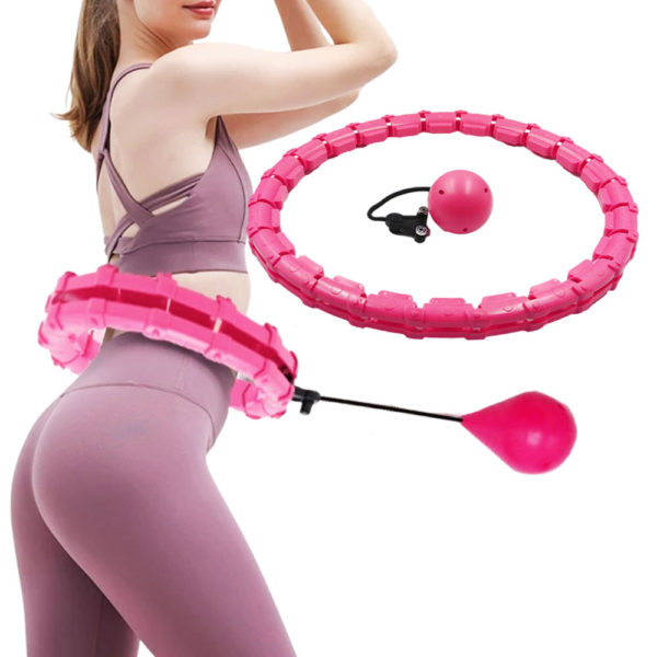 Sport Hoops Abdominal Thin Waist Exercise Detachable Massage Hoops Fitness Equipment Gym Home Training Weight Loss