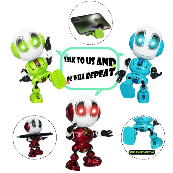 BOSEUS Intelligent Recording Talking Robot Dialogue Manual Deformation Robot Boy 1-2-3 Years Old 4 Children 5 Kids 6 Toys USB - Image 2