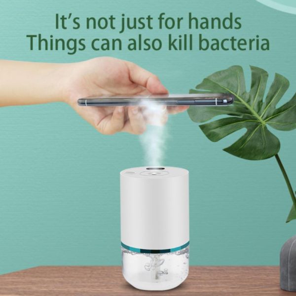 BA8TECH Automatic Alcohol Disinfectant Sprayer Electric Atomizer Sanitizer Dispenser Disinfecting Bath Livingroom Car Intelligent Spray - Image 2