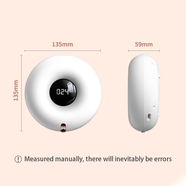 BOSEUS Automatic Soap Dispenser Wall Mounted Infrared Foaming Sanitizer Dispenser Touchless Sensor Hand Sanitizer Machine For Bathroom - Image 5