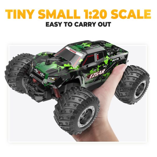 BOSEUS TM201 Remote Control Car,2.4GHz All-Terrain 15Km/h Off-Road RC Monster Truck Toy with Battery for Boys Kid Christmas Gift - Image 5