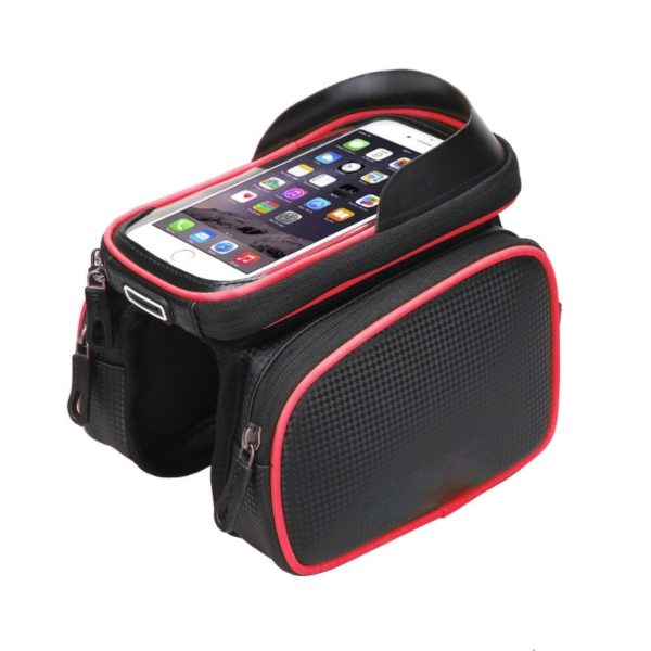 BOSEUS Bicycle Bags Rainproof Bicycle Front Touch Screen Phone Bag Mountain Bike Top Tube Bag Cycling Pannier Bag for Bicycle - Image 3