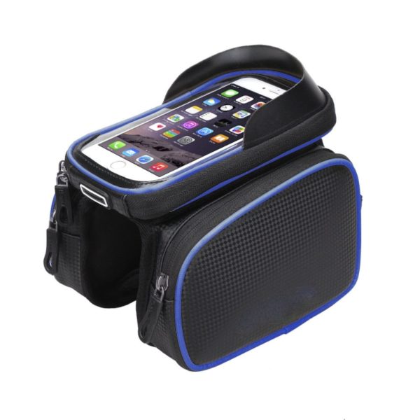 BOSEUS Bicycle Bags Rainproof Bicycle Front Touch Screen Phone Bag Mountain Bike Top Tube Bag Cycling Pannier Bag for Bicycle - Image 4