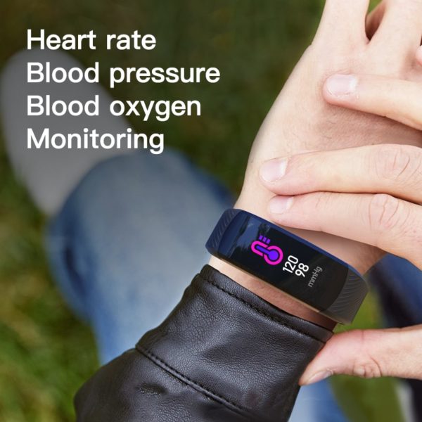 ANKOOL C5S Smart Bracelet Blood Pressure Monitor Men Women Waterproof IP67 Heart Rate Monitor Smart Band Watch Fitness Tracker Bracelet - Image 5