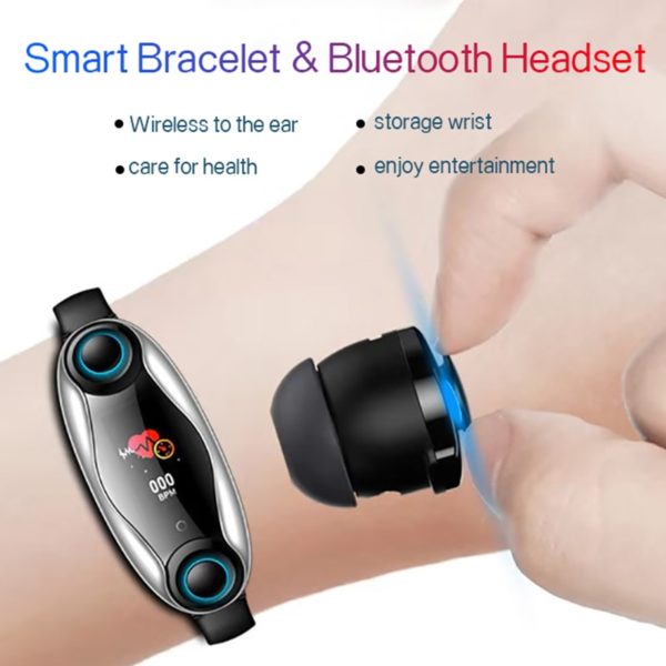 ANZELINK T90 Smart Bracelet Bluetooth Earphone Sports Watch Three-in-One Sports Fitness Best Choice Best Gift - Image 6