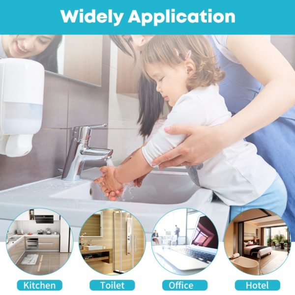 JOYLLON Cute Panda Rechargeable Foam Soap Dispenser Automatic Induction Machine Touchless Infrared Sensor Foaming Hand Washing Device - Image 3