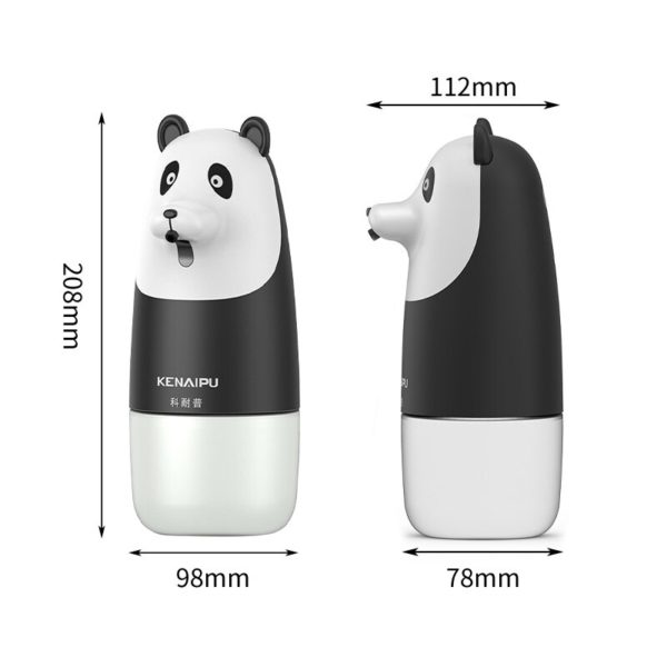 JOYLLON Cute Panda Rechargeable Foam Soap Dispenser Automatic Induction Machine Touchless Infrared Sensor Foaming Hand Washing Device - Image 6