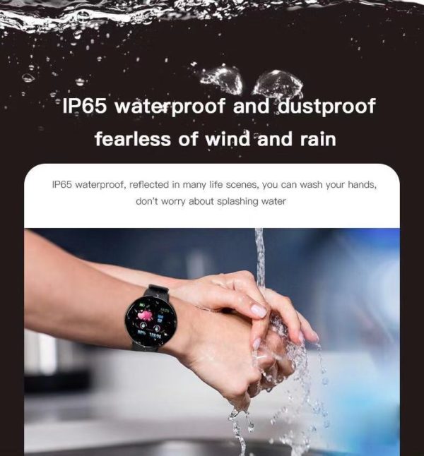 BOSEUS D18 Pro Smart Watch Bluetooth Fitness Tracker Sport Heart Rate Monitor Blood Waterproof Women Smart Bracelet for Android IOS - Image 3