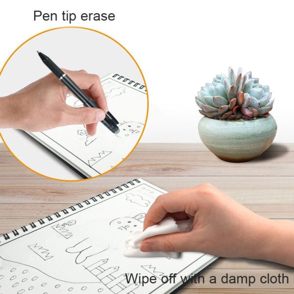 BOSEUS Smart Reusable Erasable Spiral A5 B5 Notebook Paper Notepad Journal Drawing Painting Pocketbook Like Rocketbook - Image 3