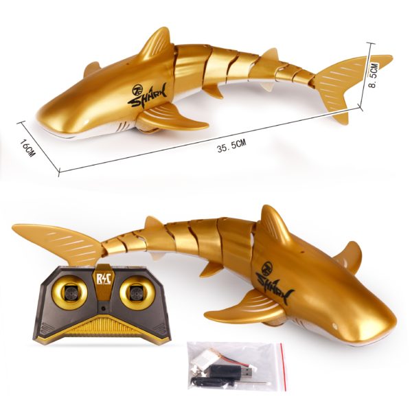 Funny RC Shark Toy Remote Control Animals Robots Bath Tub Pool Electric Toys for Kids Boys Children Cool Stuff Sharks Submarine - Image 6