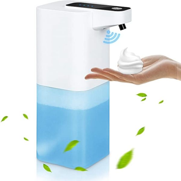 BOSEUS Hand Foam Liquid Soap Dispenser Automatic Soap Dispensers for Bathroom Touchless Dish Soap Dispenser Electric Hand Free