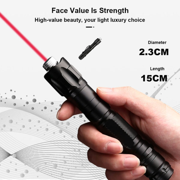 BOSEUS High Power Laser Pointer 303 Military Powerful Strong Laser Pen Puissant Flashlight Green Light Blue Lantern Laser Torch for Cat - Image 4