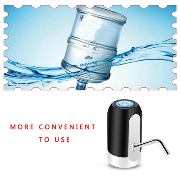 BOSEUS Home Gadgets Water Bottle Pump Barreled Water Electric Pump Automatic Portable Water Dispenser Drink Dispenser Pumping Device - Image 2