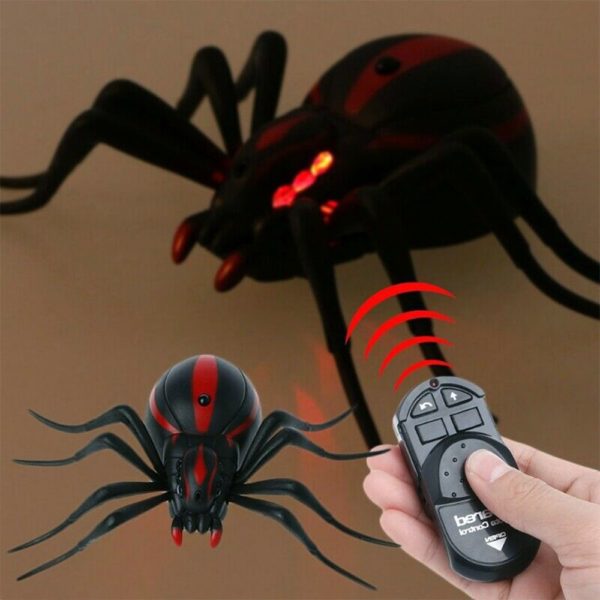 BOSEUS Infrared RC Toy Remote Control Realistic Mock Fake Spider Prank Tricky Jock Gift - Image 4