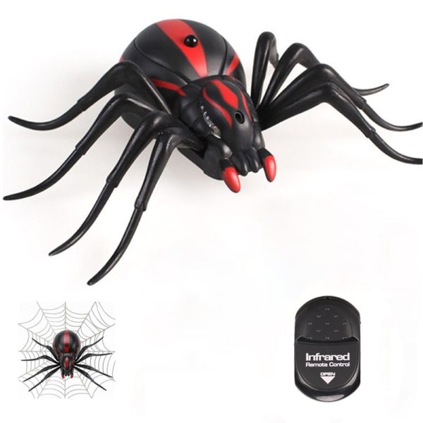 BOSEUS Infrared RC Toy Remote Control Realistic Mock Fake Spider Prank Tricky Jock Gift - Image 6