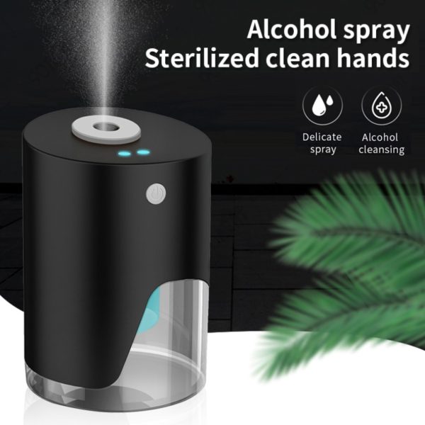 BOSEUS Intelligent Induction Spray Sterilizer Automatic Infrared Induction Sprayer Portable Alcohol Disinfection Sprayer Soap Dispenser