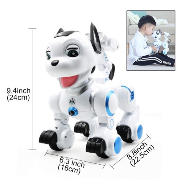 BOSEUS TOYS K10 RC Robot Dog Intelligent Dog Remote Control Robot Dog Programmable Touch-sense Music Song Toy Gifts for Kids - Image 6