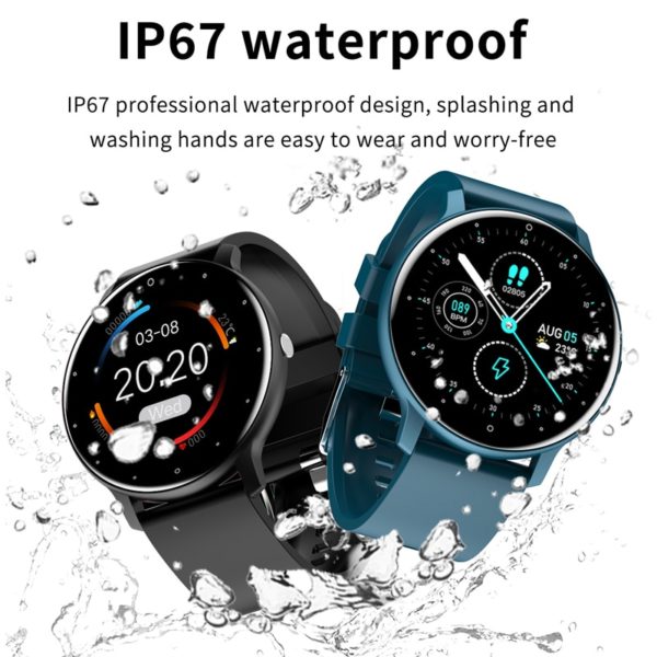 BOSEUS 2021 Smart watch Ladies Full touch Screen Sports Fitness watch IP67 waterproof Bluetooth For Android iOS Smart watch Female - Image 4