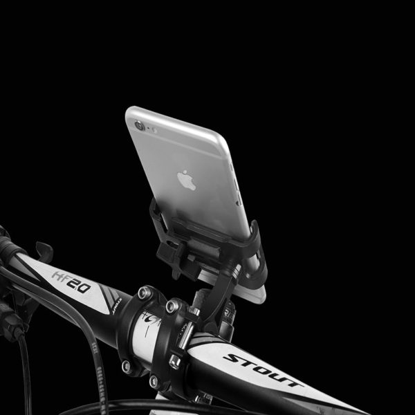 BOSEUS Metal Motorcycle Bike Phone Holder Aluminum Alloy Anti-slip Bracket GPS Clip Universal Bicycle Phone Stand for all Smartphones - Image 4