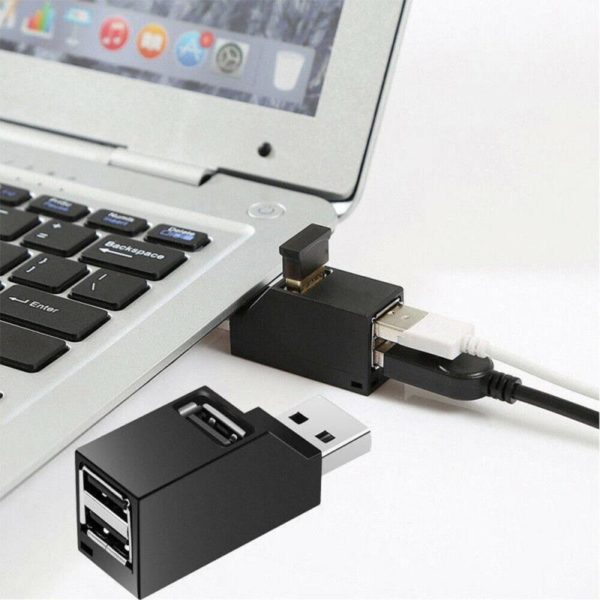 BOSEUS Mini 3 Ports USB 3.0 2.0 Splitter Hub High Speed ​​Data Transfer Splitter Box Adapter For PC Laptop MacBook Pro Accessories - Image 5