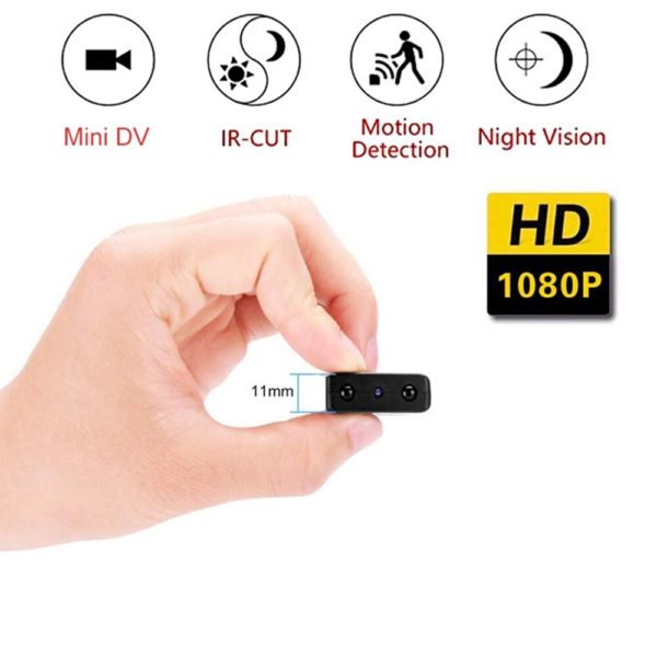 Mini Camera Smallest 1080P Full HD Camcorder Infrared Night Vision Micro Cam Motion detection IR-CUT DV Support Hidden TF card