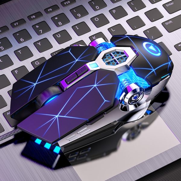 JOYLLON Mute USB Wired Mouse Seven Keys LED Luminous Game Mouse E- Sports Machinery Laptop Computer Accessories - Image 3