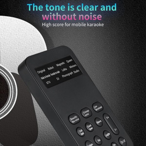 BOSEUS Voice Changer Mini Portable 12 Voice Changing Modulator With Adjustable Voice Functions Phone Computer Sound Card Mic Tool - Image 4