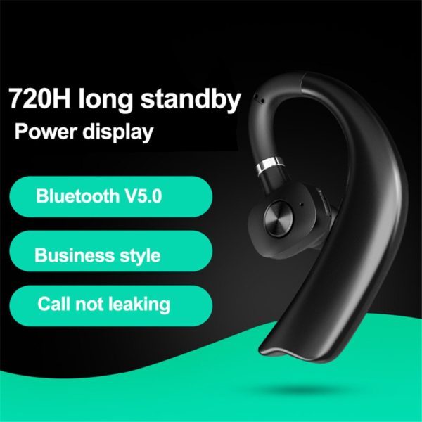 BOSEUS New X23 Wireless Headphones Bluetooth 5.0 Headset Single Ear Hanging In-Ear Wireless Unisex Driving Mobile Phone Long Standby - Image 5