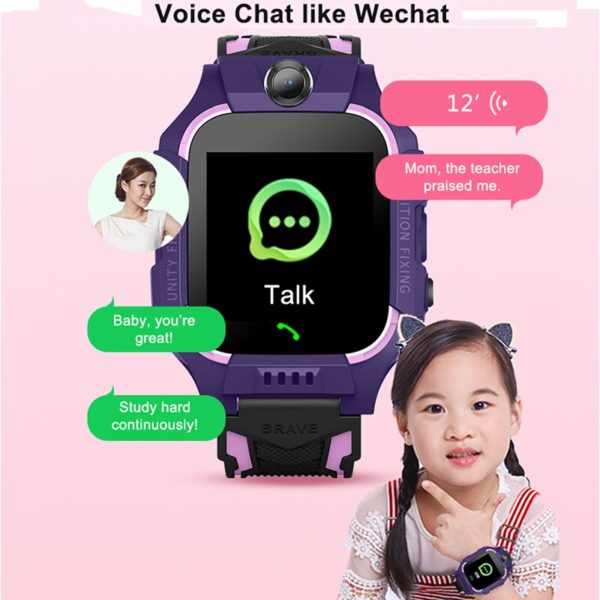 BOSEUS Q19 Kids Smart Watch Call Phone LBS Location Tracker SOS Waterproof Children Smartwatch SIM Card HD Video Call Child Watch - Image 2