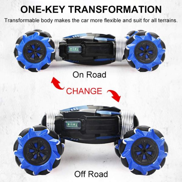 RC Car 4WD Radio Control Stunt Car Gesture Induction Twisting Off-Road Vehicle Drift RC Toys With Light & Music - Image 4