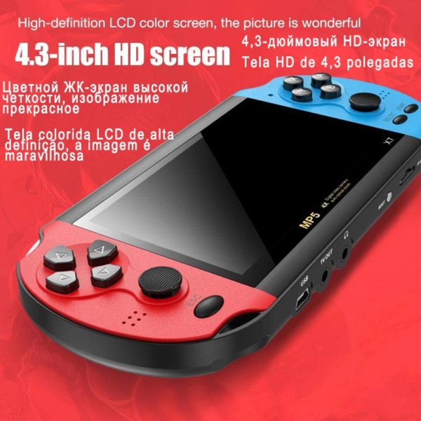 BOSEUS Retro Video Game Console Player Handheld Gaming Portable Portatil Mini Arcade Videogames Electronic Machine Retrogame Play Vidio - Image 3