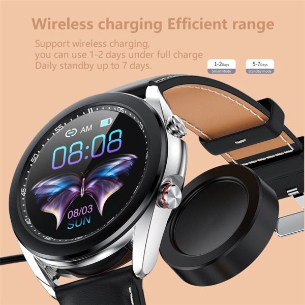 BOSEUS SK8 Smart Watch Bluetooth Call Round Screen Blood Oxygen Heart Rate Monitoring Ladies Sports For Androis IOS - Image 2