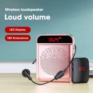 T8 Wireless Loudspeaker, Portable Bluetooth Speaker Microphone, Handhead Portable Bluetooth Microphone,