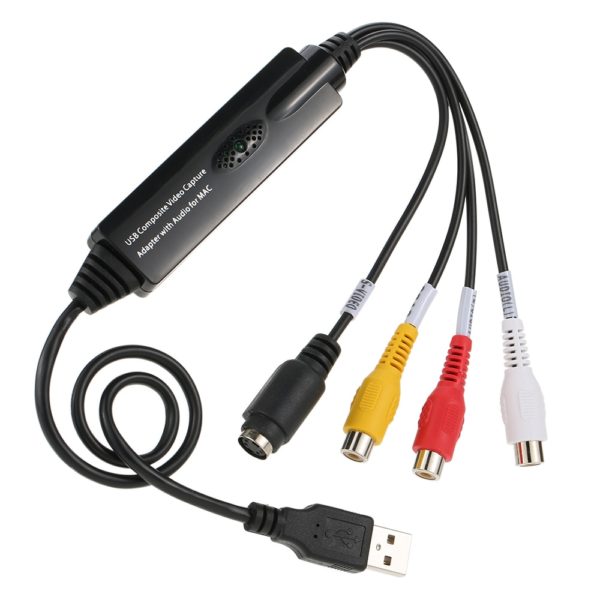 USB Video Audio Capture Grabber Recorder Adapter Card